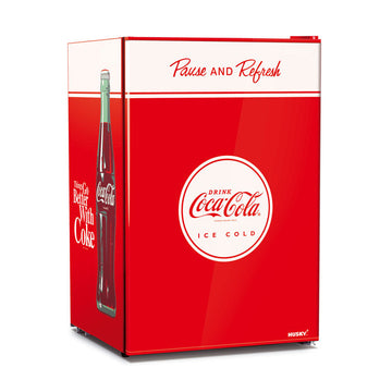 Husky 130L Solid Door Coca-Cola Branded Bar Fridge (CKK130-167-AU-HU.1)