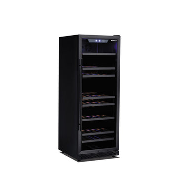 Husky Riserva 380L Dual Zone Freestanding Wine Fridge in Matt Black (HUSWS128DMBZY)