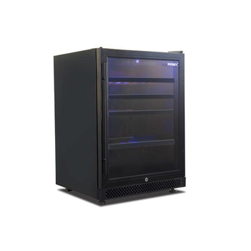 Husky Riserva 154L Single Zone Wine Fridge in Matt Black (HUSWS54SMBZY)