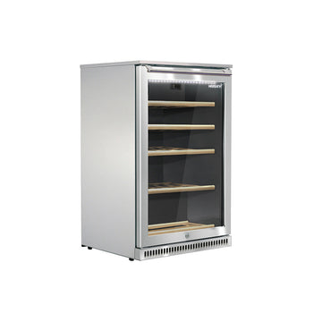 Husky Vino Pro Outdoor Wine Fridge With Anti-Condensation Door in Stainless Steel (HUSWSALFC1SS)