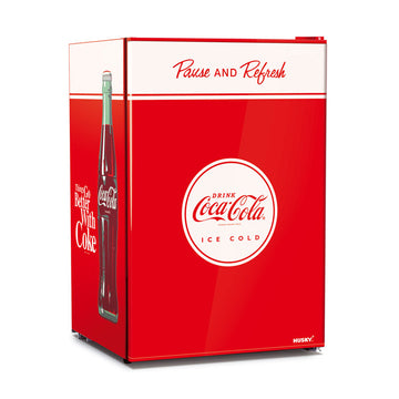 130L Coca-Cola Branded Solid Door Bar Fridge (CKK130-167-AU-HU.1)